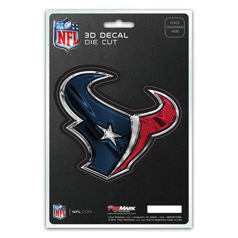 Houston Texans 3D Decal