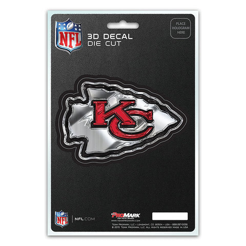 Kansas City Chiefs 3D Decal