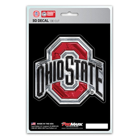 Ohio State Buckeyes 3D Decal