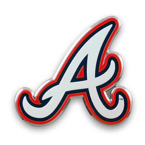 Atlanta Braves Auto Emblem Color