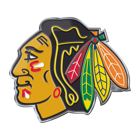 Chicago Blackhawks Auto Emblem Color