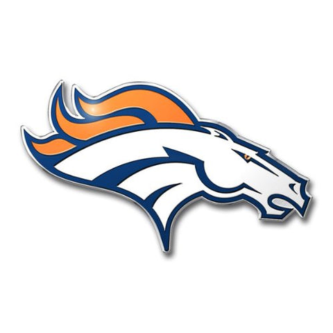 Denver Broncos Auto Emblem Color
