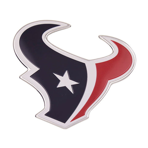 Houston Texans Auto Emblem Color