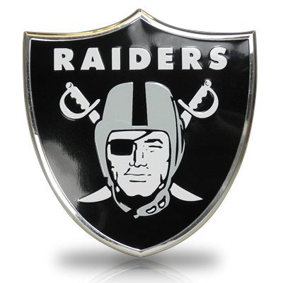 Las Vegas Raiders Auto Emblem Color