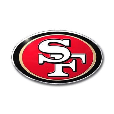 San Francisco 49ers Auto Emblem Color