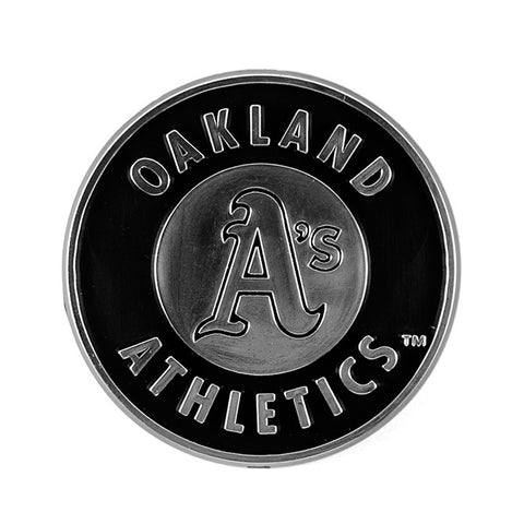 Oakland Athletics Chrome Auto Emblem