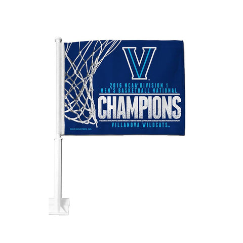 Villanova Wildcats 2016 Championship Car Flag