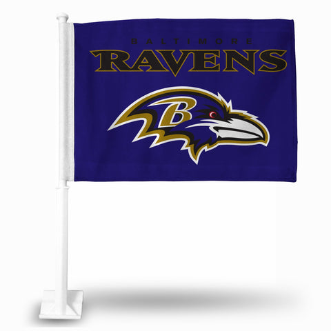 Baltimore Ravens Car Flag