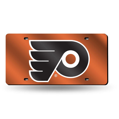 Philadelphia Flyers Logo Orange Laser Tag