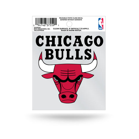 Chicago Bulls Small Static Cling
