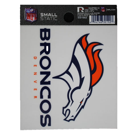 Denver Broncos Small Static Cling