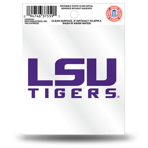 LSU Tigers Small Static Cling