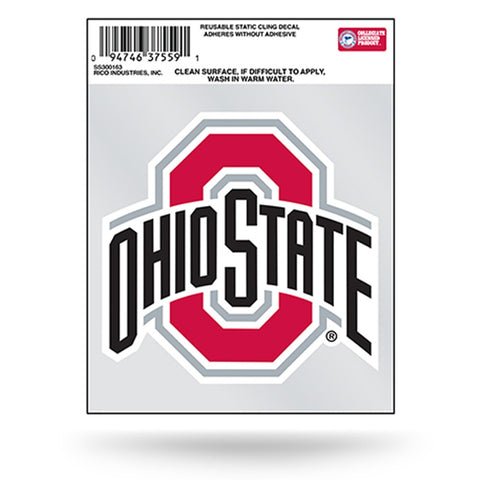 Ohio State Buckeyes Small Static Cling