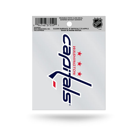Washington Capitals Small Static Cling
