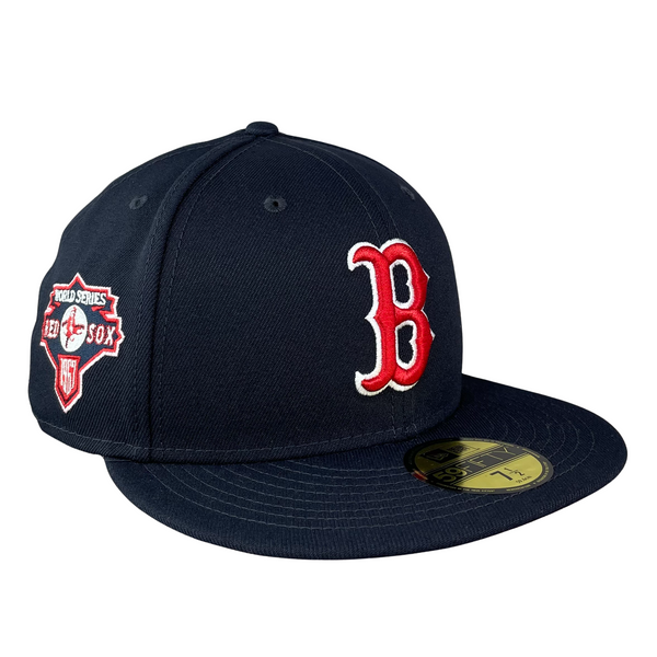 Boston Red Sox Graphite/Blue with Yellow UV 1967 World Champions Sidepatch  5950 Fitted Hat – Fan Treasures