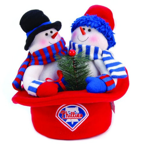 Philadelphia Phillies Snowmen Top Hat