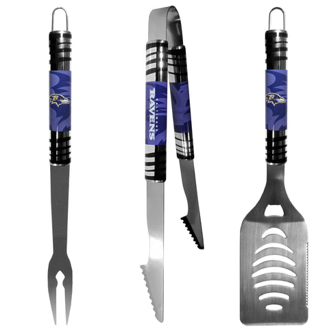Baltimore Ravens 3 Piece BBQ Set