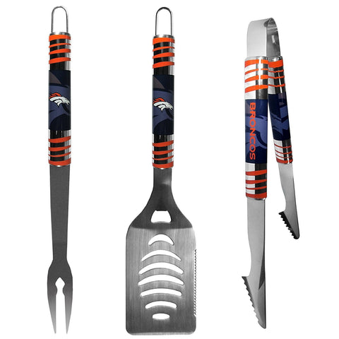 Denver Broncos 3 Piece BBQ Set