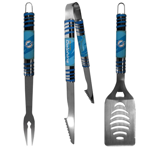 Miami Dolphins 3 Piece BBQ Set