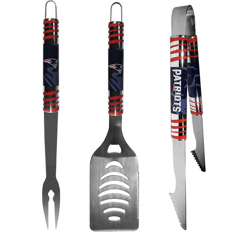 New England Patriots 3 Piece BBQ Set