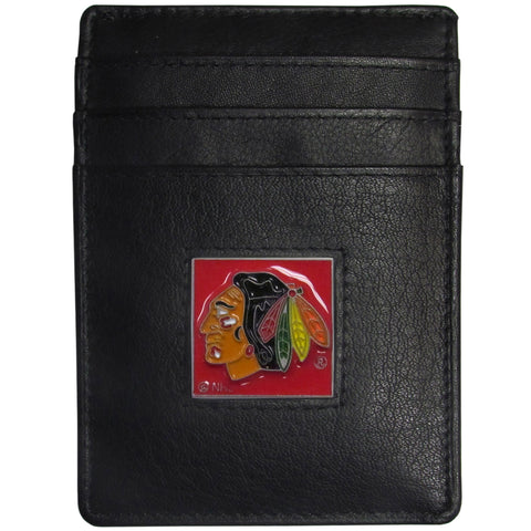 Chicago Blackhawks Money Clip & Card Holder