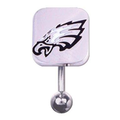 Philadelphia Eagles Belly Button Ring