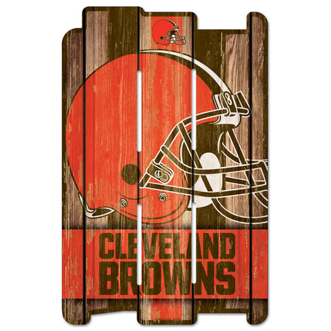 Cleveland Browns 11" x 17" Fence Sign