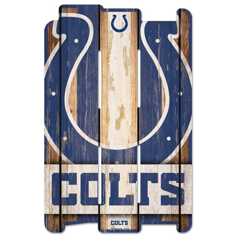 Indianapolis Colts 11" x 17" Fence Sign