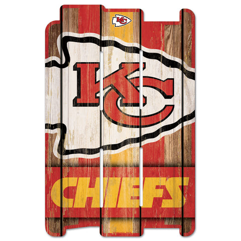 Kansas City Chiefs 11" x 17" Fence Sign
