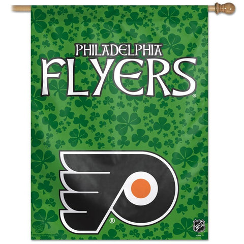 Philadelphia Flyers Shamrock 27" X 37" Vertical Flag