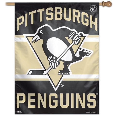 Pittsburgh Penguins 27" X 37" Vertical Flag