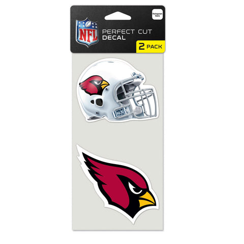 Arizona Cardinals 2 Pk Color Decal Set