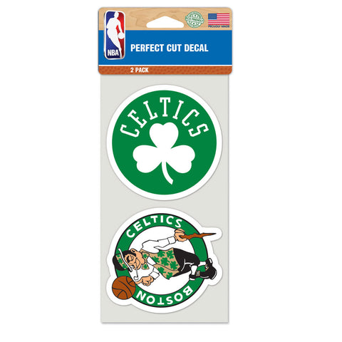 Boston Celtics 2 Pk Color Decal Set