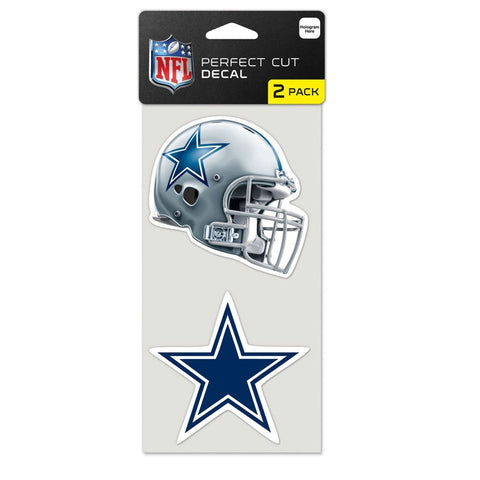 Dallas Cowboys 2 Pk Color Decal Set