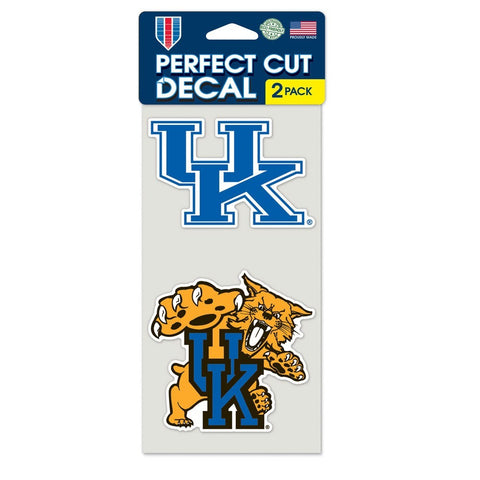 Kentucky Wildcats 2 Pk Color Decal Set