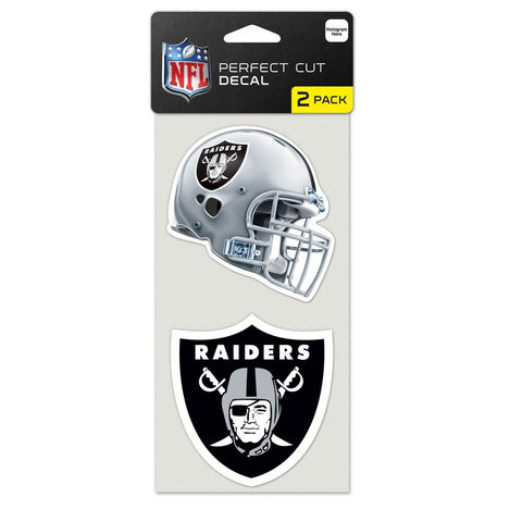Las Vegas Raiders 2 Pk Color Decal Set