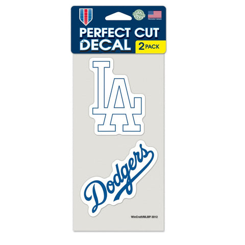 Los Angeles Dodgers 2 Pk Color Decal Set