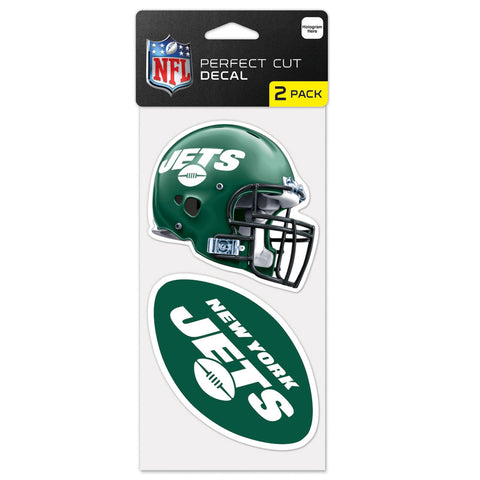 New York Jets 2 Pk Color Decal Set