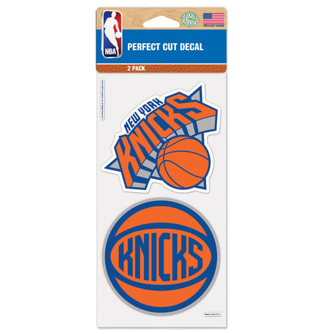 New York Knicks 2 Pk Color Decal Set