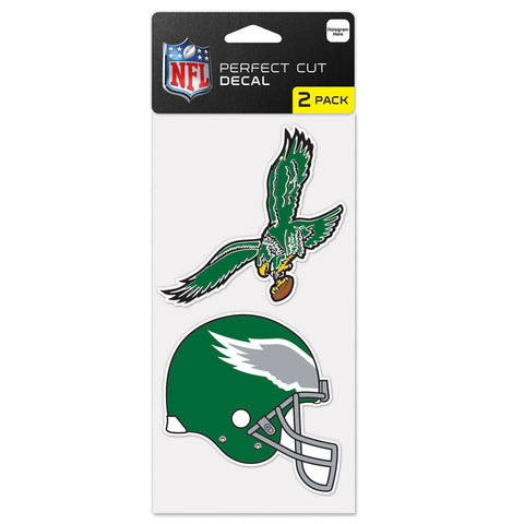 Philadelphia Eagles 2 Pk Color Decal Set
