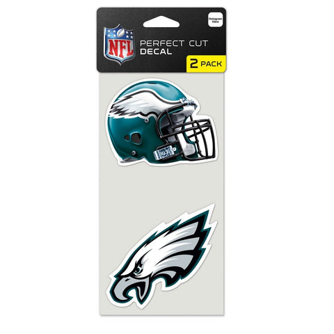 Philadelphia Eagles 2 Pk Color Decal Set