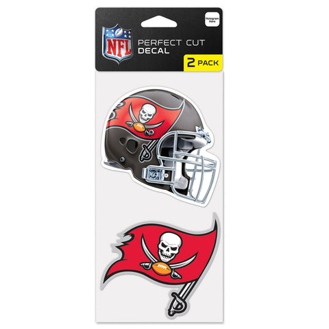 Tampa Bay Buccaneers 2 Pk Color Decal Set