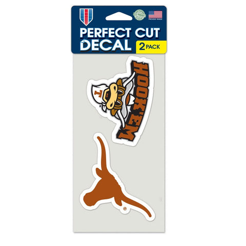 Texas Longhorns 2 Pk Color Decal Set
