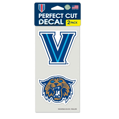 Villanova Wildcats 2 Pk Color Decal Set