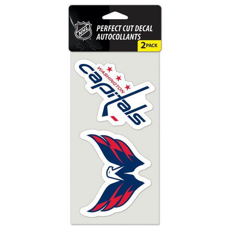 Washington Capitals 2 Pk Color Decal Set
