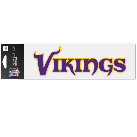 Minnesota Vikings 3" x 10" Color Decal