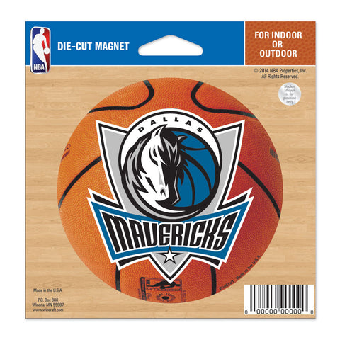Dallas Mavericks 4.5" DieCut Logo Magnet