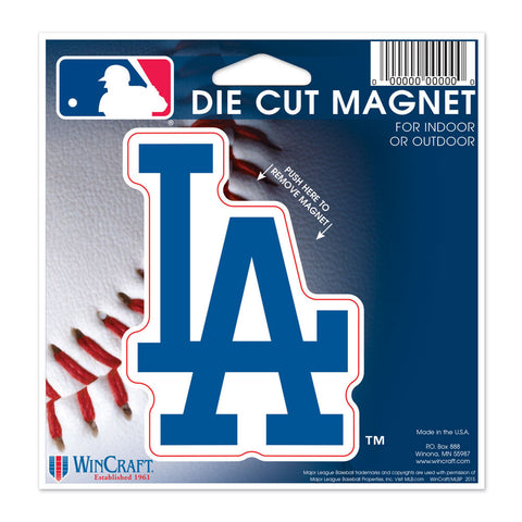 Los Angeles Dodgers 4.5" DieCut Logo Magnet