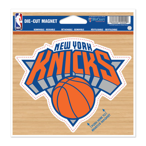 New York Knicks 4.5" DieCut Logo Magnet