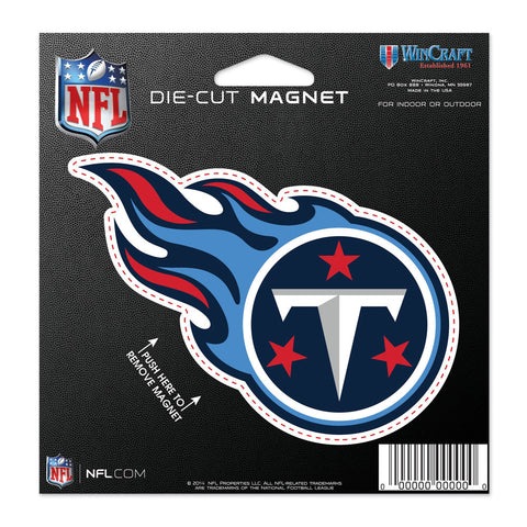 Tennessee Titans 4.5" DieCut Logo Magnet